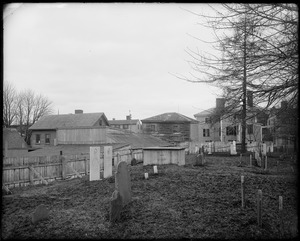 Salem, Charter Street, monuments, tomb of Governor Simon Bradstreet, Charter Street Cemetery