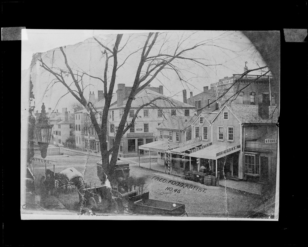 Salem, Washington Street towards tunnel, views