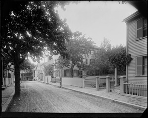 Salem, 14 Mall Street, Hawthorne house where "Scarlet Letter" was written