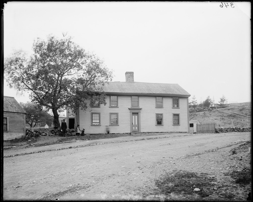 Marblehead, Orne Street near Pond Street, Edward Dimond house, 