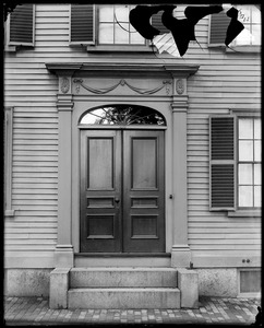 Salem, 40 Summer Street, exterior detail, house, 1750