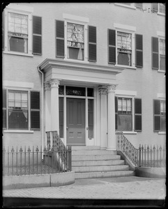 Salem, 12 Chestnut Street, exterior detail, Captain Jonathan Hodges house