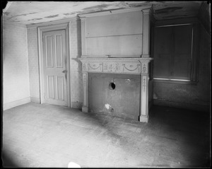 Salem, 393 Essex Street, interior detail, mantel, Timothy Lindall house