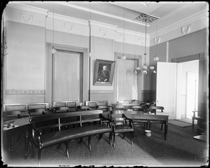 Salem, 93 Washington Street, council chamber, City Hall
