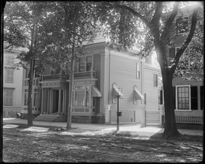 Salem, 357 Essex Street, Galloupe House, in 1891