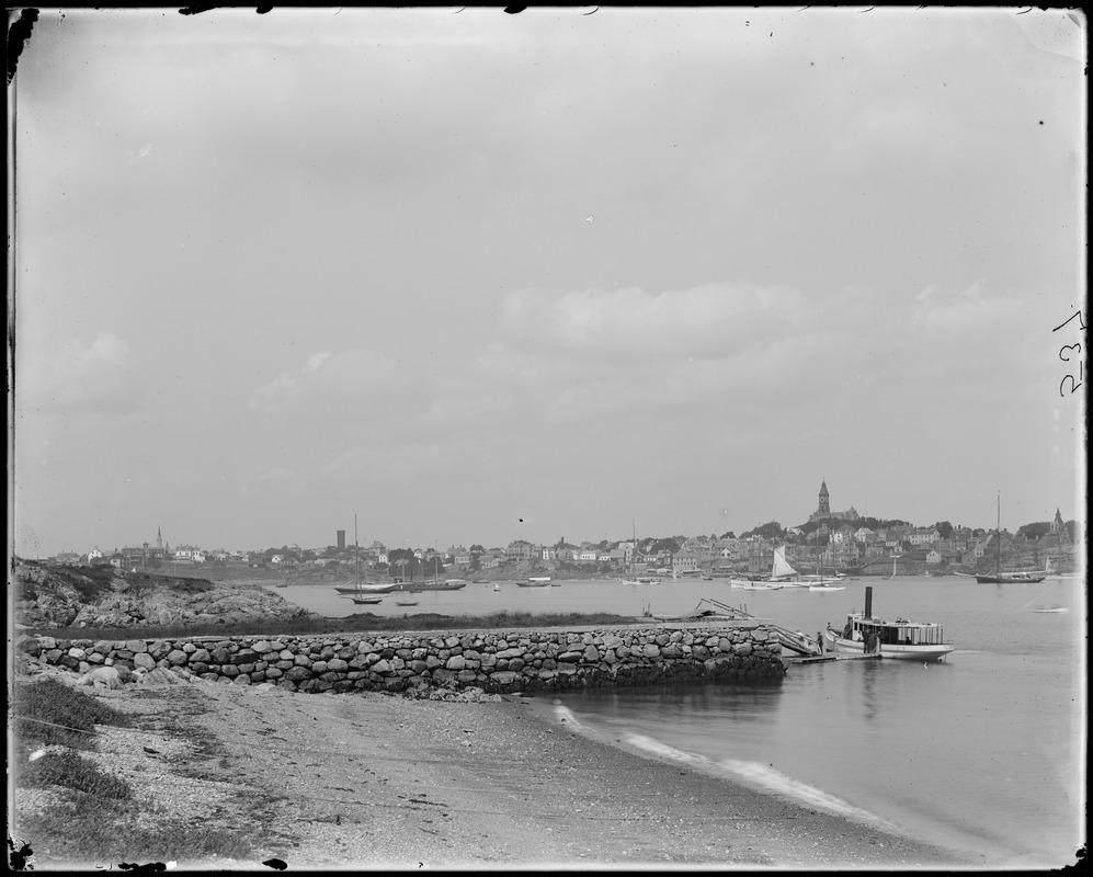 Marblehead, from Neck, views, showing Ferry landing
