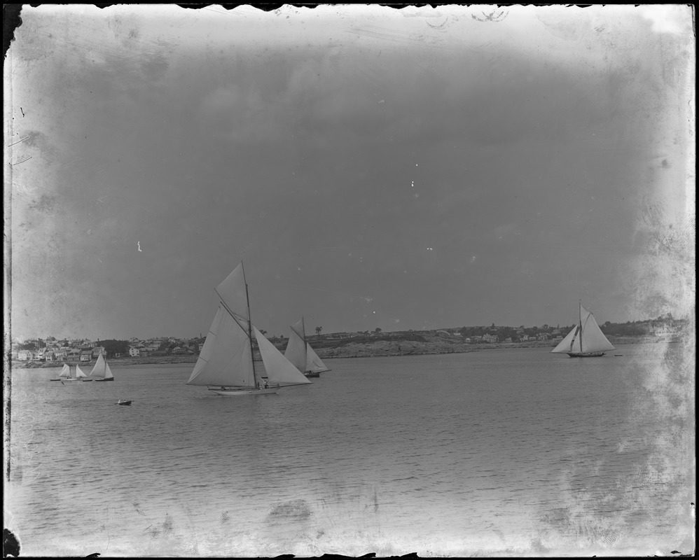Marblehead, yacht race, views, Thursday, July 16, 1891