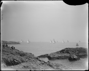 Marblehead, yacht race, views, Thursday, July 16, 1891