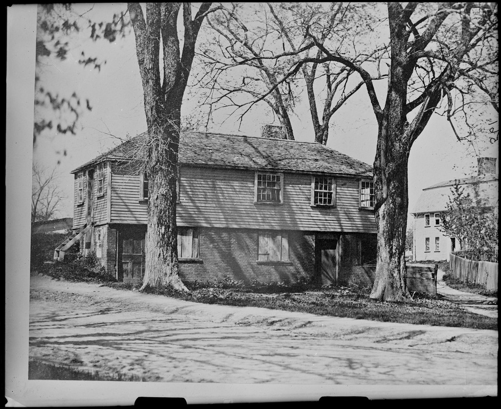 Danvers, Locust Street, first shoe shop in New England, 1768