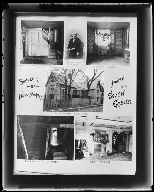 Miscellaneous, souvenir of Hawthorne "House of Seven Gables"