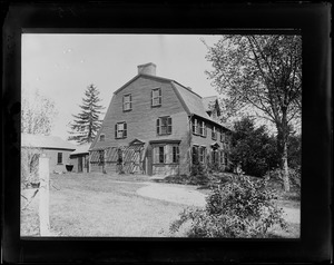 Concord, Reverend William Emerson house, "Old Manse," 1765, south side