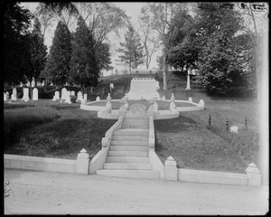 Monuments, Salem, Harmony Grove Cemetery, Bertram Monument