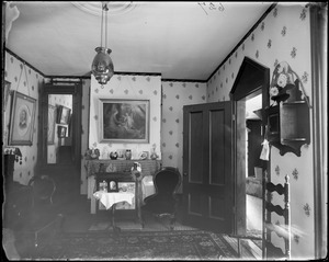 Concord, Lexington Road, parlor, "Wayside"