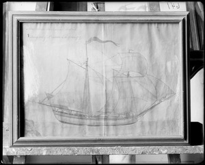 Shipping, schooner Baltick of Salem, 1765, in the Peabody Museum