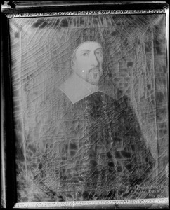Portrait, William Pynchon from painting made in 1657 at the Essex Institute