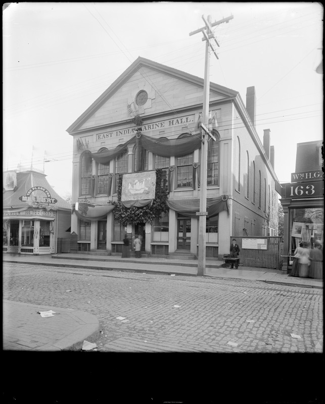 Salem, 161 Essex Street, Peabody Museum, Columbus Day, 1891