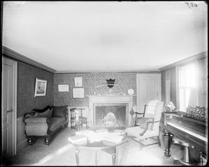 Danvers, Elm Street, interior, Colonel Jeremiah Page house, 1754