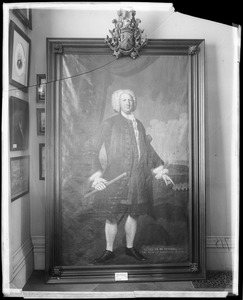 Portrait, Lieutenant General William Pepperell, 1696-1759, by Smibert