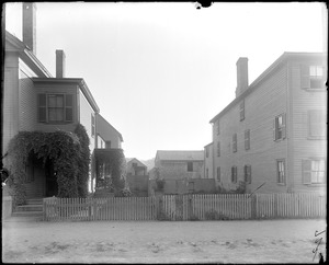Peabody, 142 Main Street, views, site of Mayor Haffield White house