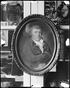 Portrait, Henry Elkins, 1761-1836, from pastel by Hirschmann, Holland, 1791