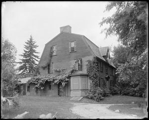 Concord, Lexington Road "Old Manse," Reverend William Emerson house