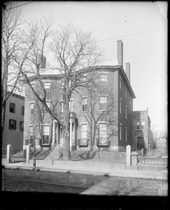 Salem, 136 Essex Street, house once onsite of the Cadet Armory
