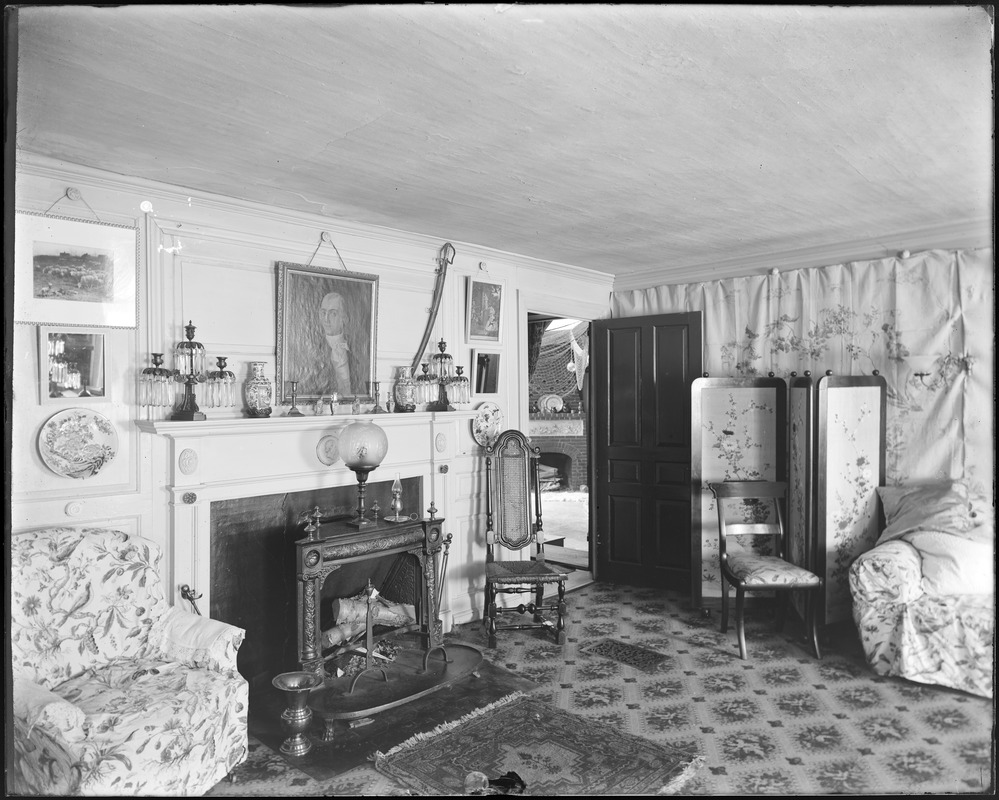 Salem, 25 Washington Square, William Barton house, interior Digital
