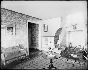 Beverly, 91 Lothrop Street, interior, H.W. Pickering house