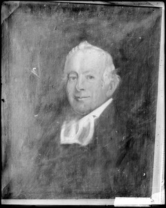 Portrait, Reverend Manasseh Cutler, from painting by Lakeman at the Essex Institute