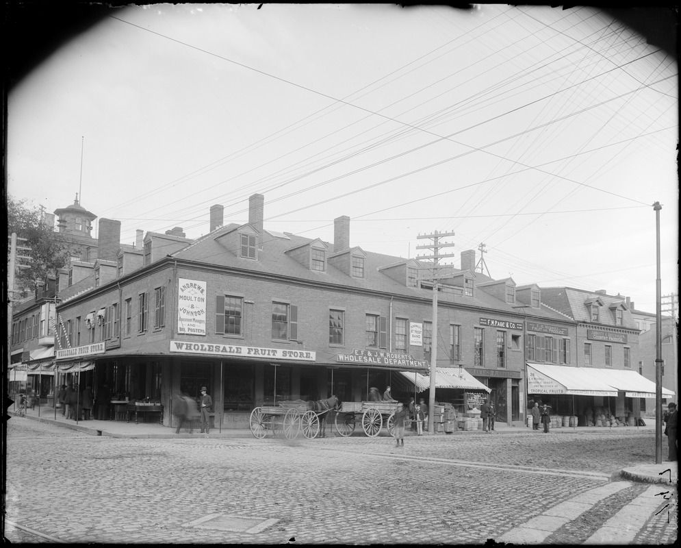 Salem, Washington and Front Streets Digital Commonwealth