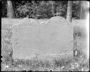 Monuments, North Beverly, burying ground, gravestone, John Trask, May 30, 1720