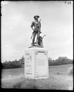 Monuments, Concord, "Minute Man," by Daniel C. French