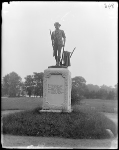 Monuments, Concord, "Minute Man," by Daniel C. French