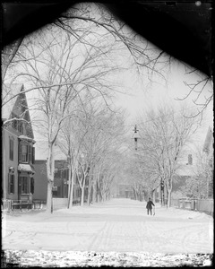 Salem, Dearborn Street toward North Street, views, 1891