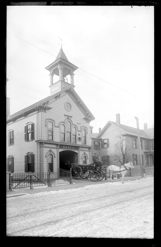 Salem, Webb Street, fire station, Hose House Number 2