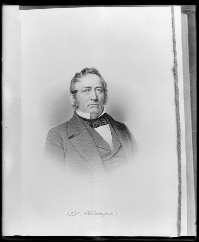 Portrait, Stephen Clarendon Phillips, 1801-1857