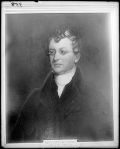 Portrait, Leverett Saltonstall, 1783-1845, from painting at City Hall by Charles Osgood