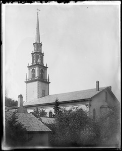 Salem, Chestnut Street, South Church, roof and spire