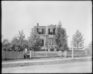 Old house and foliage, views