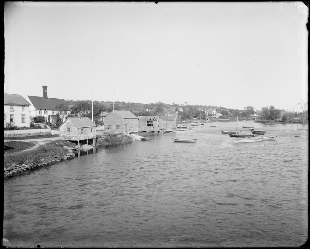 Unknown, shore cottages, views