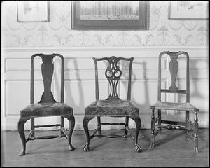 Objects, chairs, Marblehead, 185 Washington Street