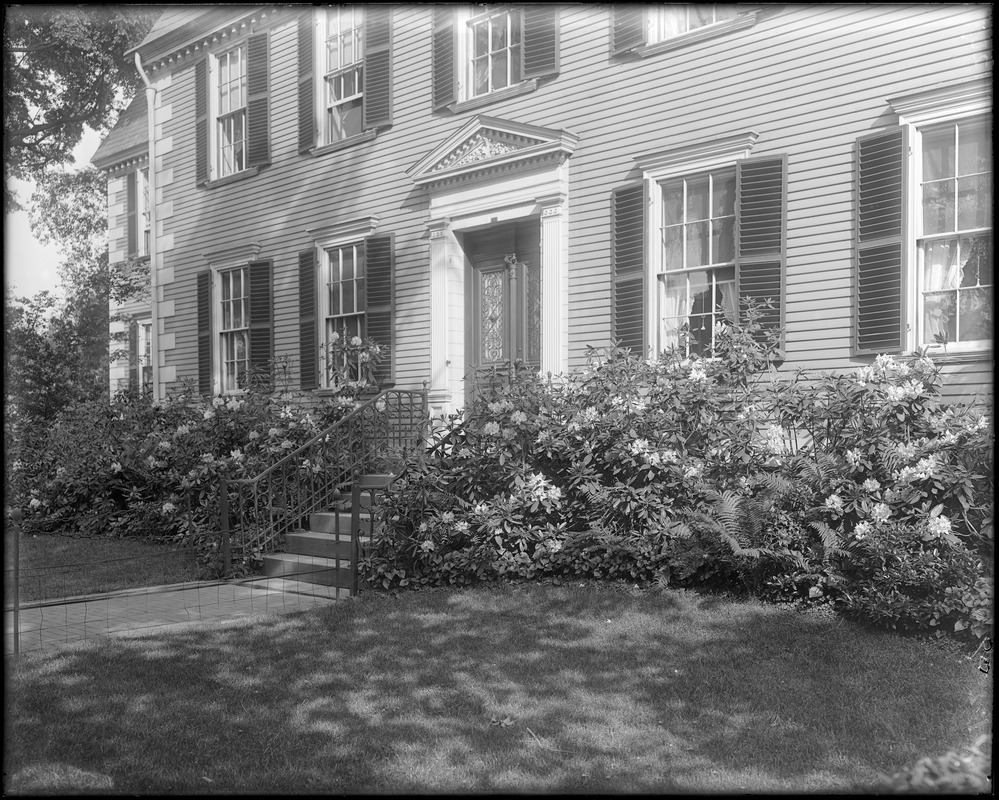Salem, 9 Crombie Street, views, garden, unknown Bowker house Digital