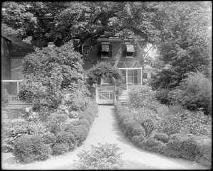 Salem, 41 Chestnut Street, views, garden, Leverett Saltonstall house
