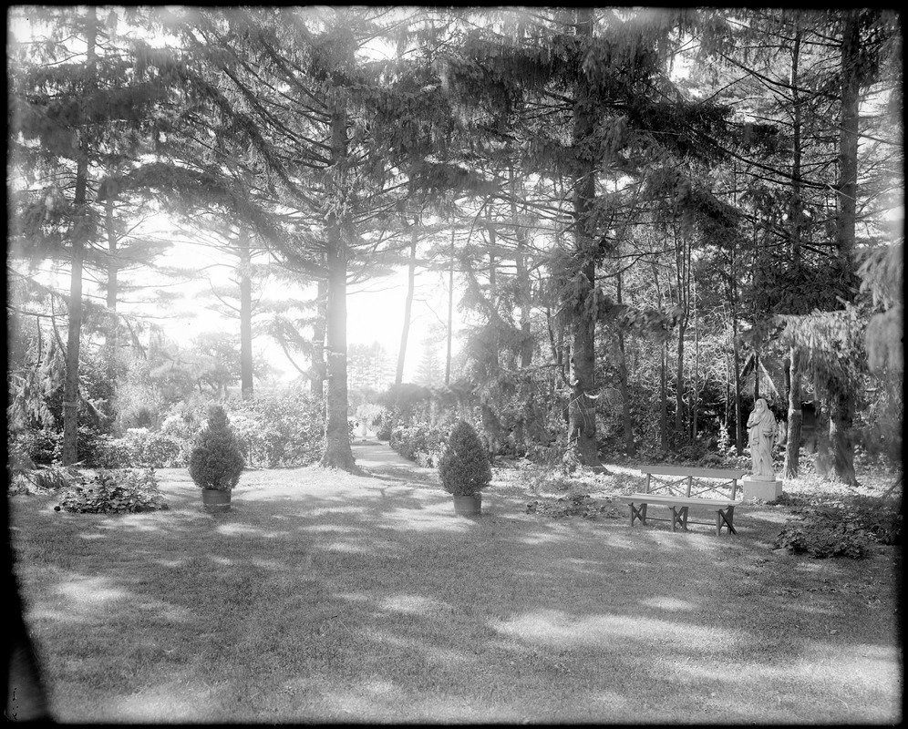 Danvers, Collins Street, views, gardens, Robert "King" Hooper house, 1754