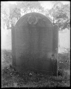 Salem, Charter Street, monuments, gravestone, Nathaniel Ward, Librarian of Harvard College