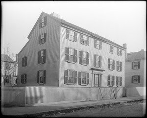 Salem, Daniels Street, east corner, unknown house