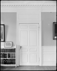 Marblehead, 169 Washington Street, interior detail, door, Jeremiah Lee house