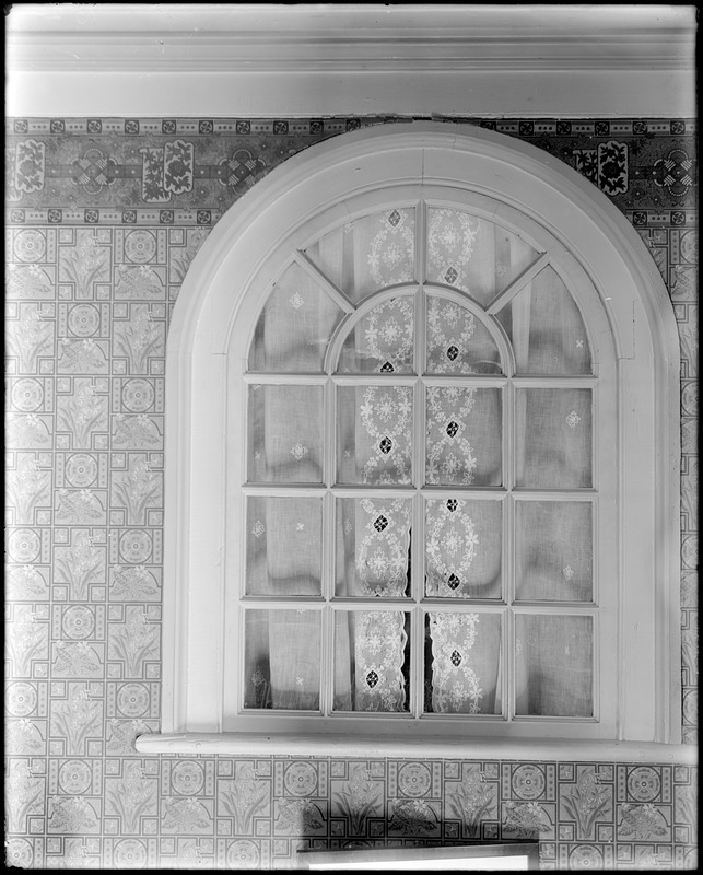 Beverly, 115 Cabot Street, interior detail, window, Cabot-Lee-Kilham house