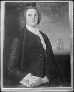 Portrait, Colonel Benjamin Pickman, 1708-1773, merchant, by John Greenwood