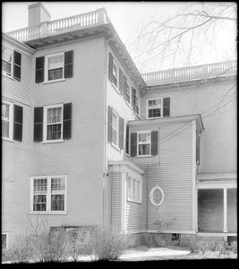 Salem, 380 Essex Street, rear, Francis Peabody house, J.H. Silsbee house